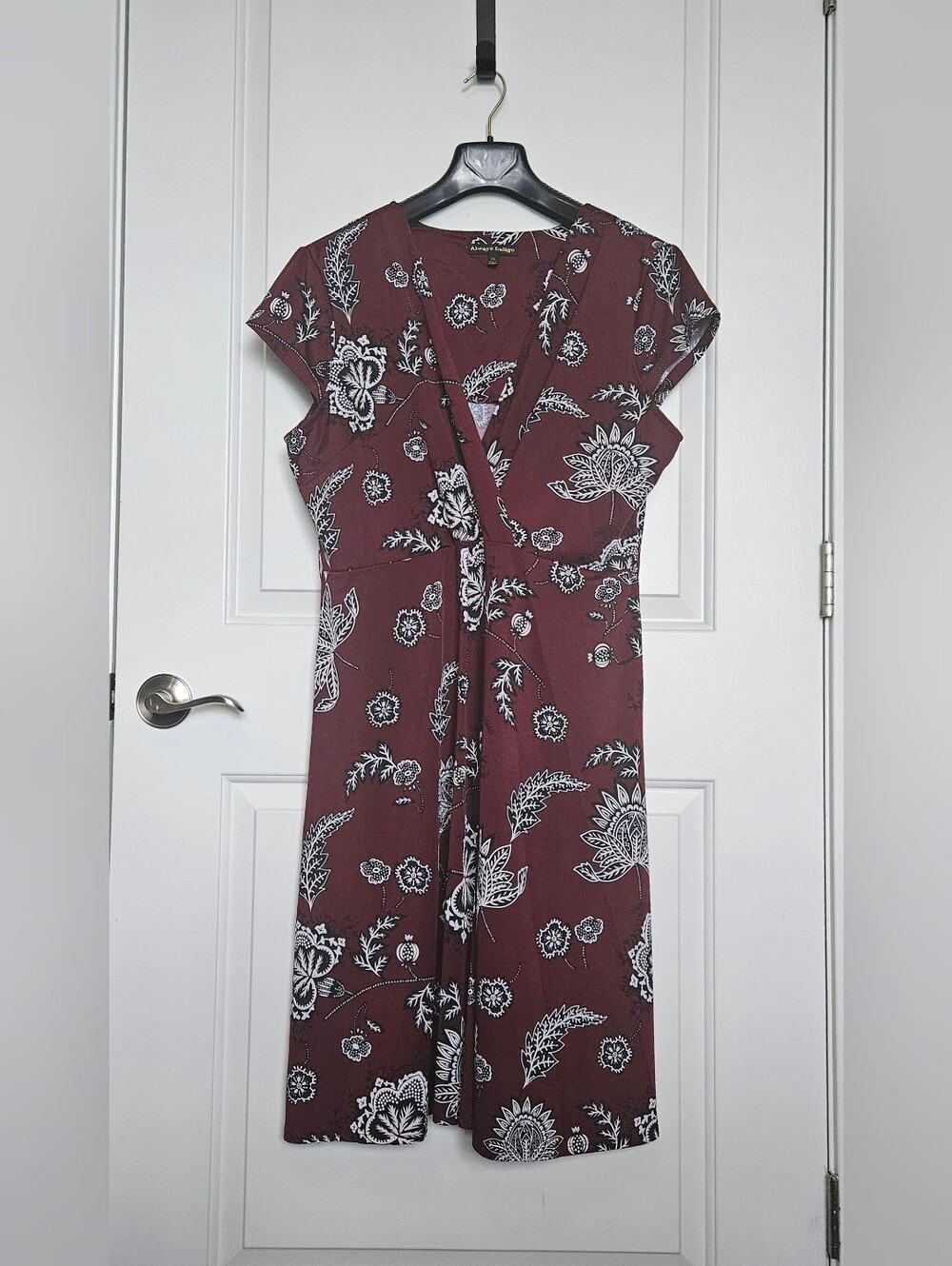 Women's Plus Size 2X Floral Maxi Dress